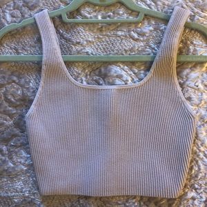 Aritzia babaton crop top